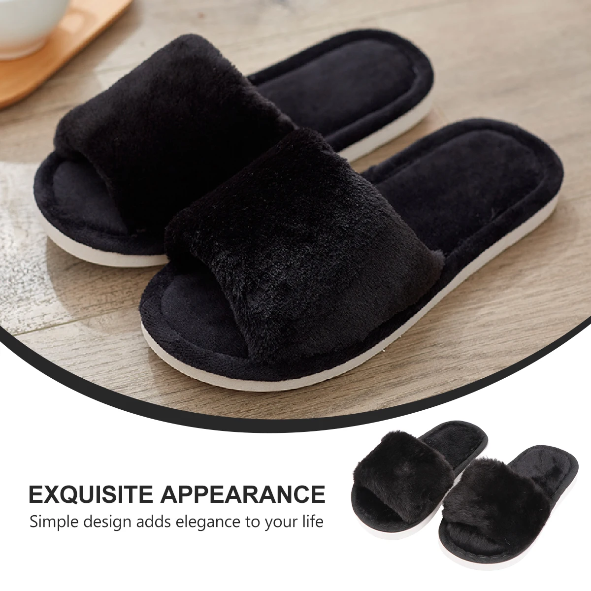 

Cotton Kids Slippers Warm Anti Slip Indoor Home Footwear Soft Comfortable Winter Shoes Children