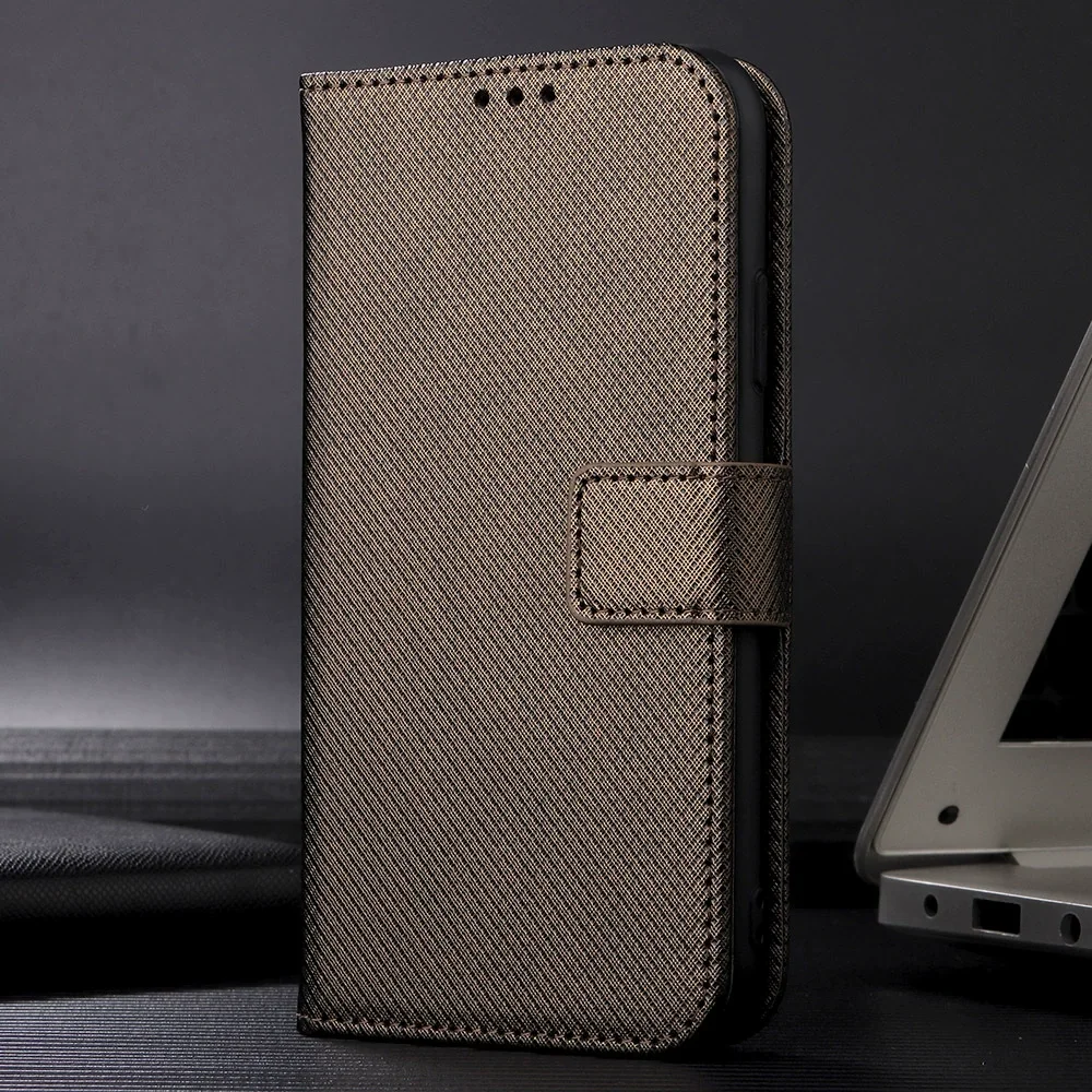 Wristlet Wallet Case For Samsung Galaxy Wide 7 6 5 Quantum6 4 Buddy 3 Jump 2 Diamond Leather 3 Cards Wrist Strap Book Flip Cover