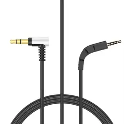 OFC Replacement 2.5mm Cable Extension Cord For Bowers & Wilkins B&W P5 S2 Wireless Recertified Headphones Headsets Earphones