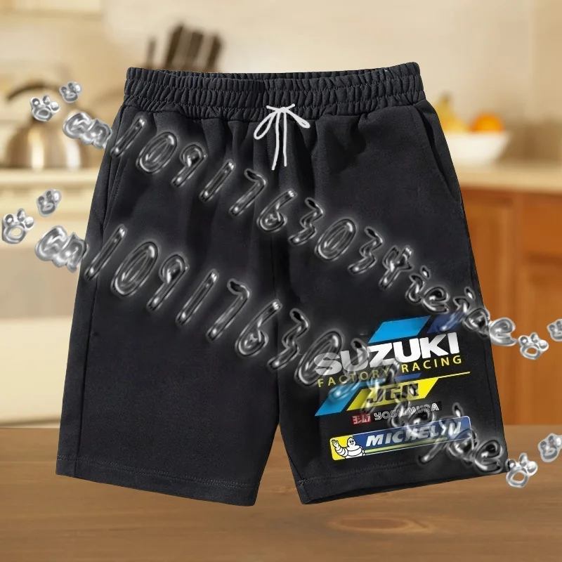 

Summer Beach New Fashion Suzuki Motorcycle Sport Short Pants Men And Women's Outdoor Sportwear Daily Casual Quick Drying Short