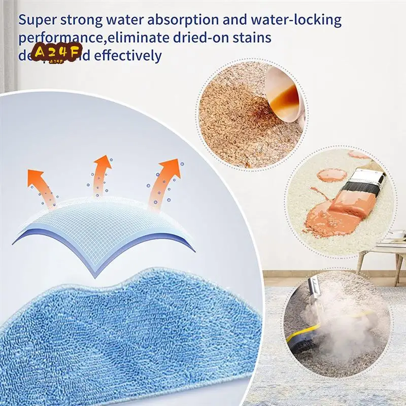 

A24F-12PCS Основная боковая щетка HEPA-фильтр Швабра Черный, белый и синий Пластик + микрофибра Для 360 S8 / S8 Plus Робот-пылесос