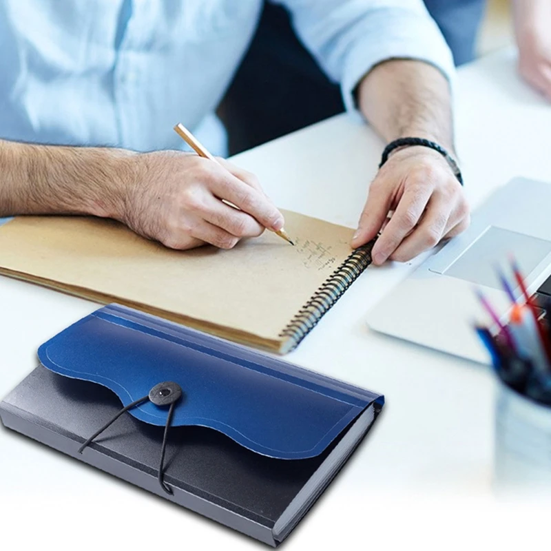 B5 Accordion Folder Expanding File Wallet Document Organizer Case Receipt Folder