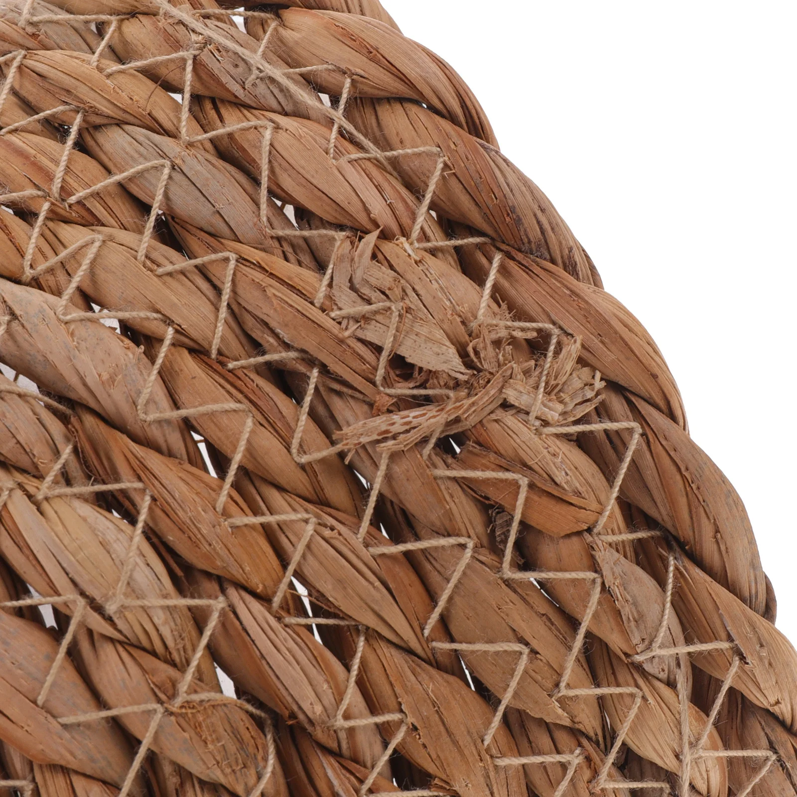 

2Pcs Natural Woven Flower Basket Rustic Hand Woven Planter Durable Plant Container Indoor Storage Basket Rustic Flower Planter