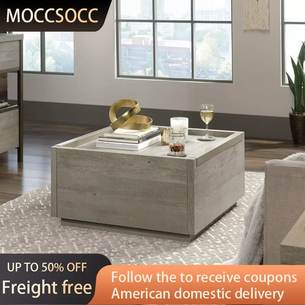 

Lift Top Coffee Table Coffee Tables for Living Room Furniture L: 31.02" X W: 30.95" X H: 16.06" Mystic Oak Finish Freight Free