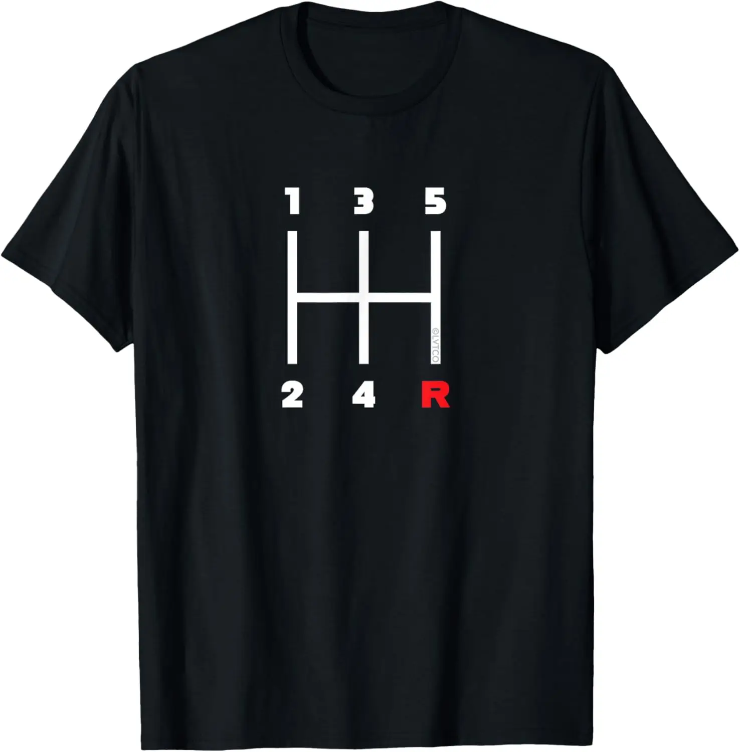 Manual Transmission Shifter Pattern (5 Speed) T-Shirt