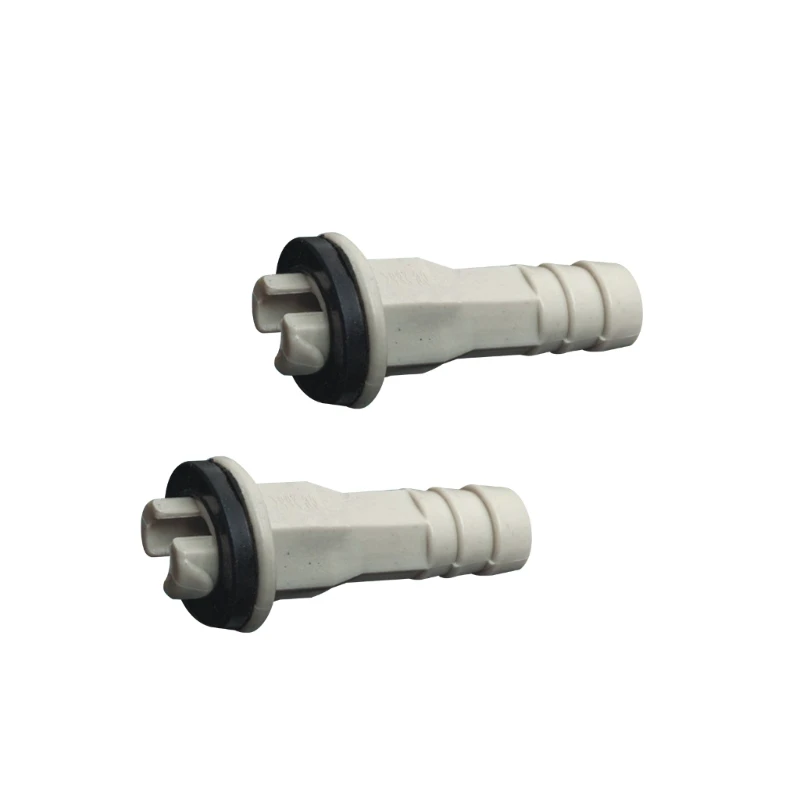 2pcs Universal Air Conditioner Drain Air Conditioner External Unit Spout Connector for Drain Nozzle Easy to Install
