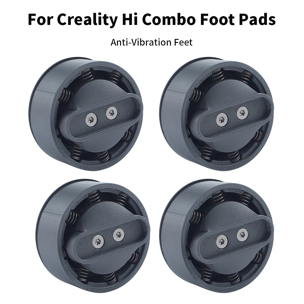 Verbesserte Anti-Vibrations-Füße für Creality Hi Combo Fußpolster, 4 Stück/Set Ersatzteile