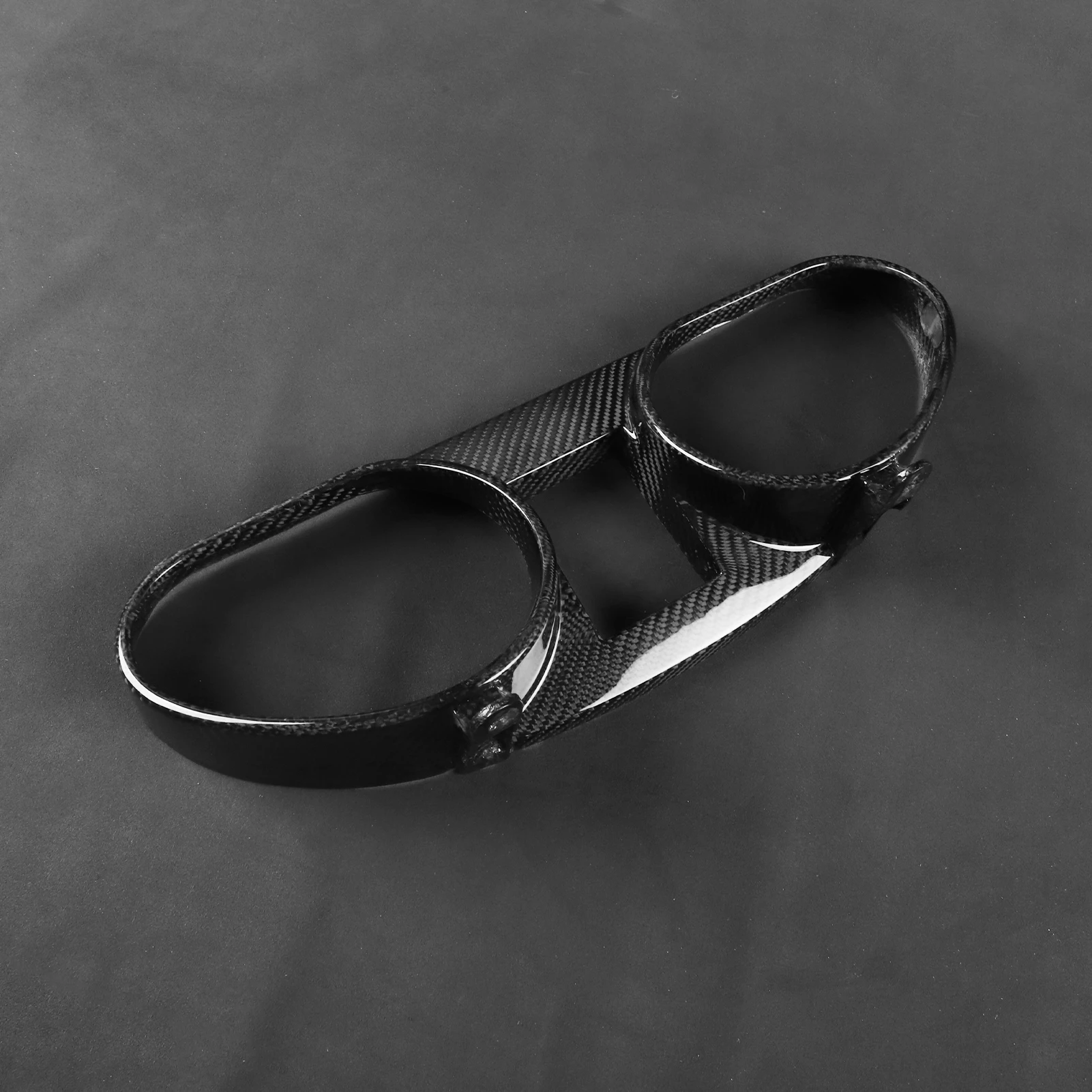 ل Maserati GranTurismo GranCabrio MC Stradale Quattroporte GTS ضبط ألياف الكربون عداد السرعة أداة عرض الملحقات #2