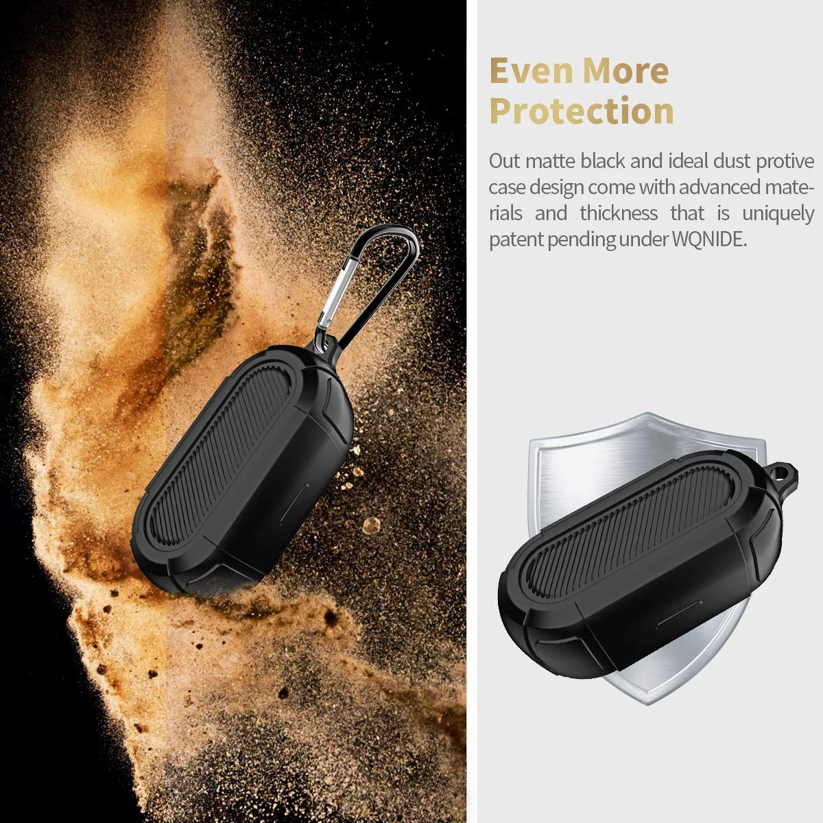 Funda protectora de silicona para auriculares Bose, funda frontal LED Visible, diseñada para auriculares deportivos inalámbricos con llavero