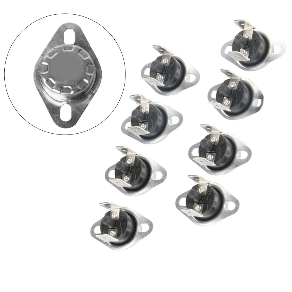 For DIY Installation 95 Degrees Control Switch High Temperature Applications Silver Electric Valve Regulator For Water Tube