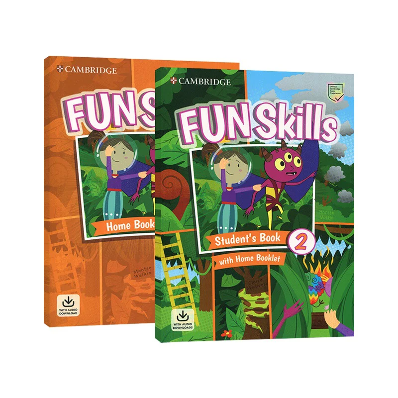 

Fun Skills Students Pack With Home Skills Booklet Level 2 Adam Scott Claire Medwell Cambridge University Press 9781108677370