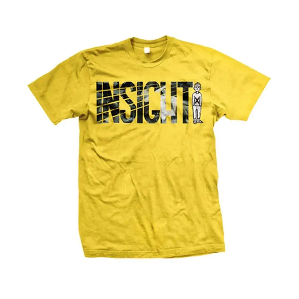 Men'S Insight Stand Up Yellow T Shirt X Large