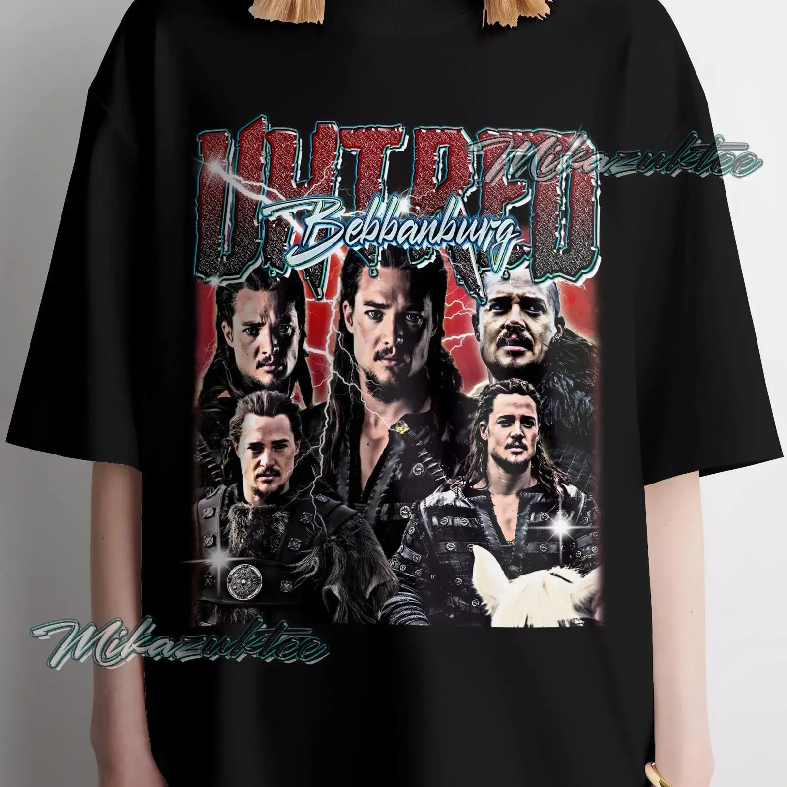 Uhtred Bebbanburg Vintage Style T Shirt vintage Washed Top For Everyday Wear Slightly Unisex graphic Soft fashion