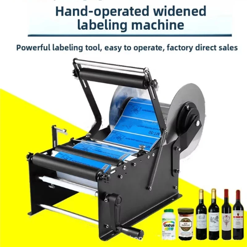 MT-30 For Manual Labeling Machine Bottle Adjustable Semi-Automatic Sticker Machine