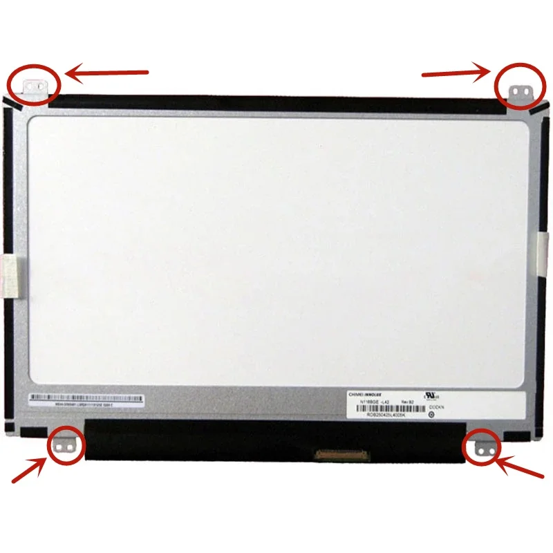 Laptop LCD Screen NT116WHM-N44 B116XTN02.3 B116XTN01.0 N116BGE-E42 N116BGE-E32 N116BGE-EA2 N116BGE-EB2 11.6 inch EPD 30 PIN