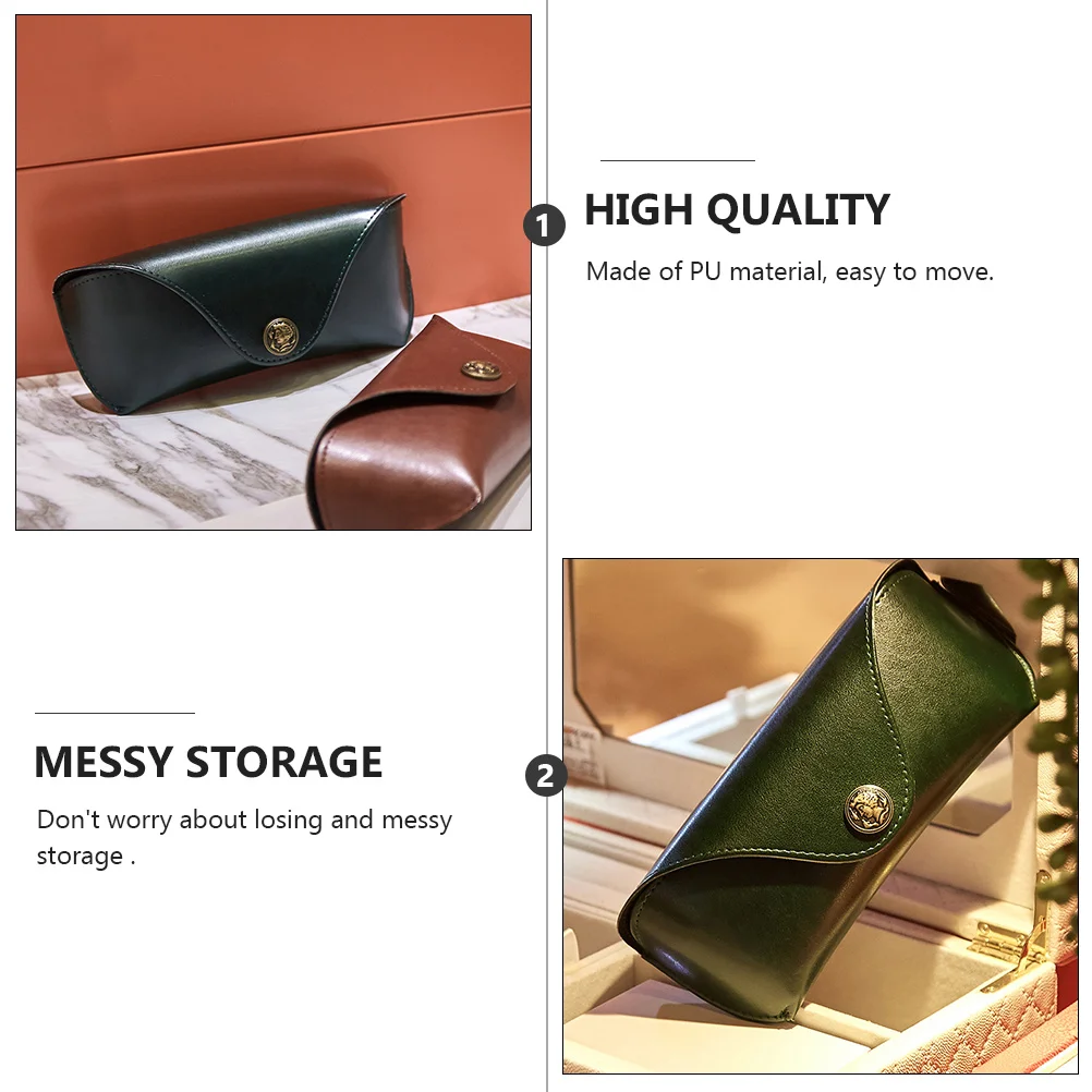 

Glasses Case Eyeglasses Storage Bag Lightweight Sunglasses Packet Retro Design Women's