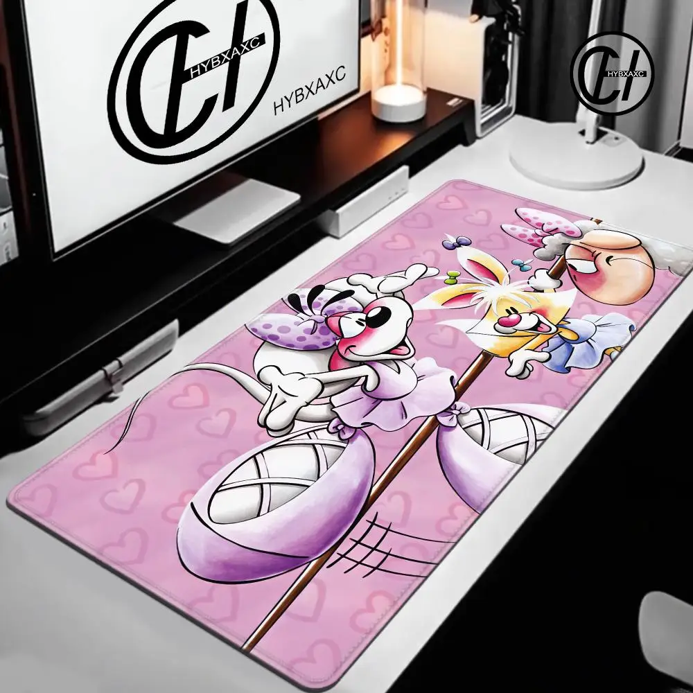 Cartoon D-iddl Cute Mouse Pad Non-slip Rubber Gamer Balance Computer Mat Decoracion Deskmat Laptop Office Large