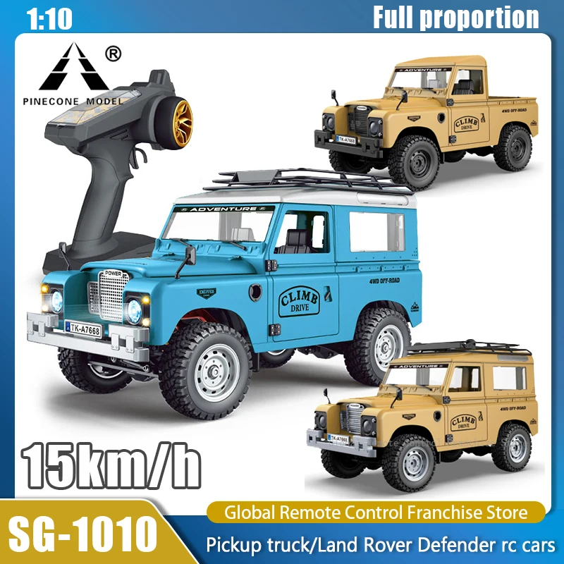 SG1010 1:10 Rc Car 4WD Pickup Truck SG1009 Defender Full