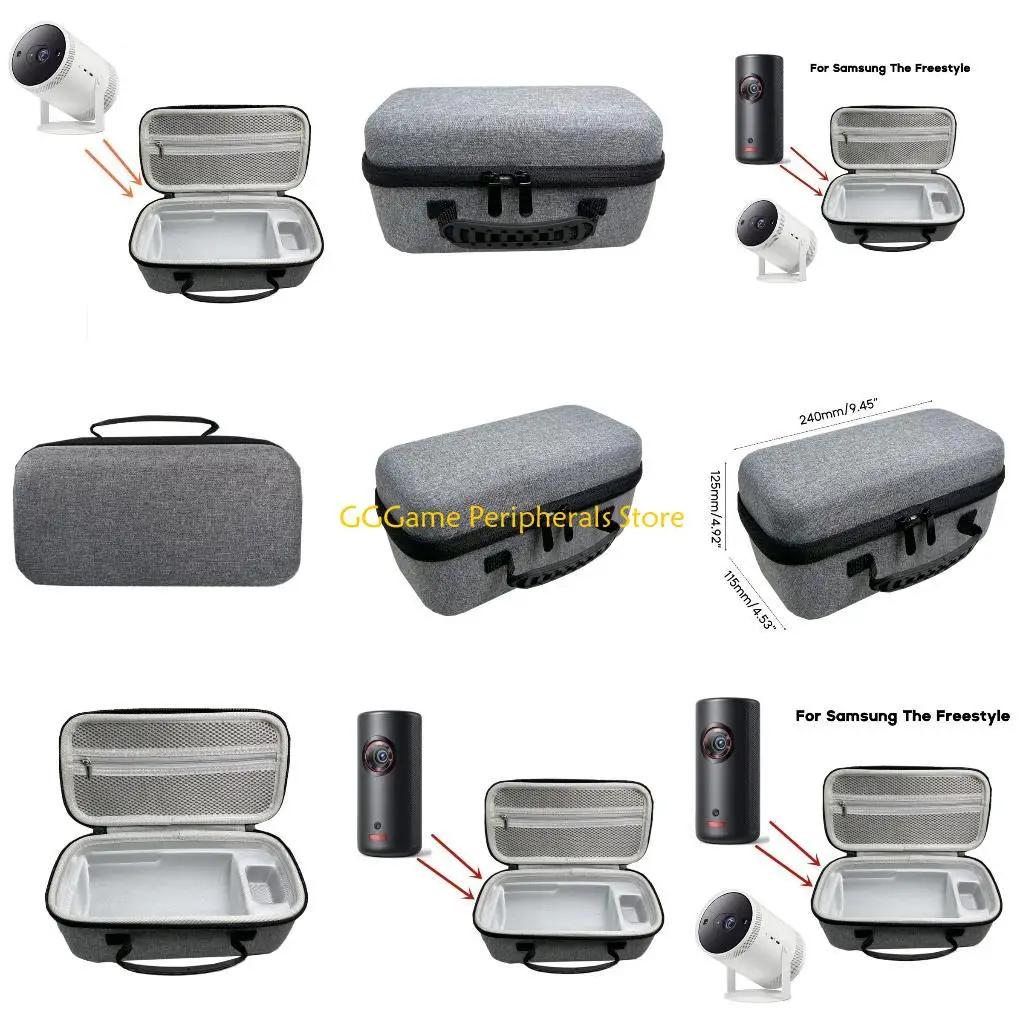 

U55B Projector Storage Bag Hard EVA Travel Carrying Case Projector Accessories