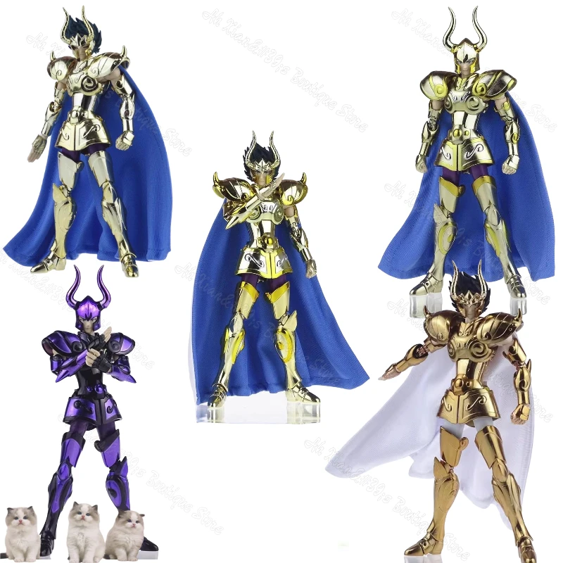 

JM.MST Saint Seiya Myth Cloth EXM/EX Metal Capricorn Shura w Double Shoulders Gold/24K/OCE Knights of the Zodiac Action Figure