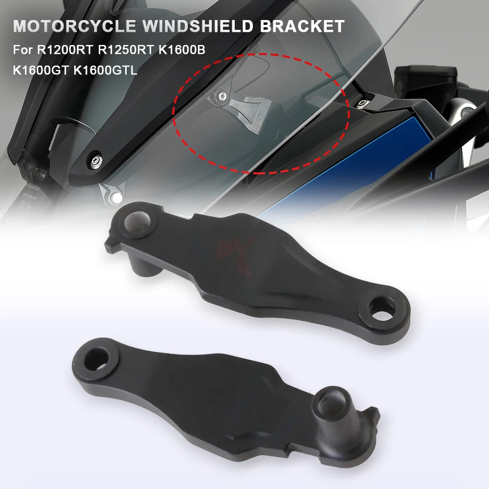 Motorcycle Windshield Lifting Rising Bracket For BMW R 1200 RT R1250RT K 1600 GT K1600GTL K1600B Windscreen Holder Accessories