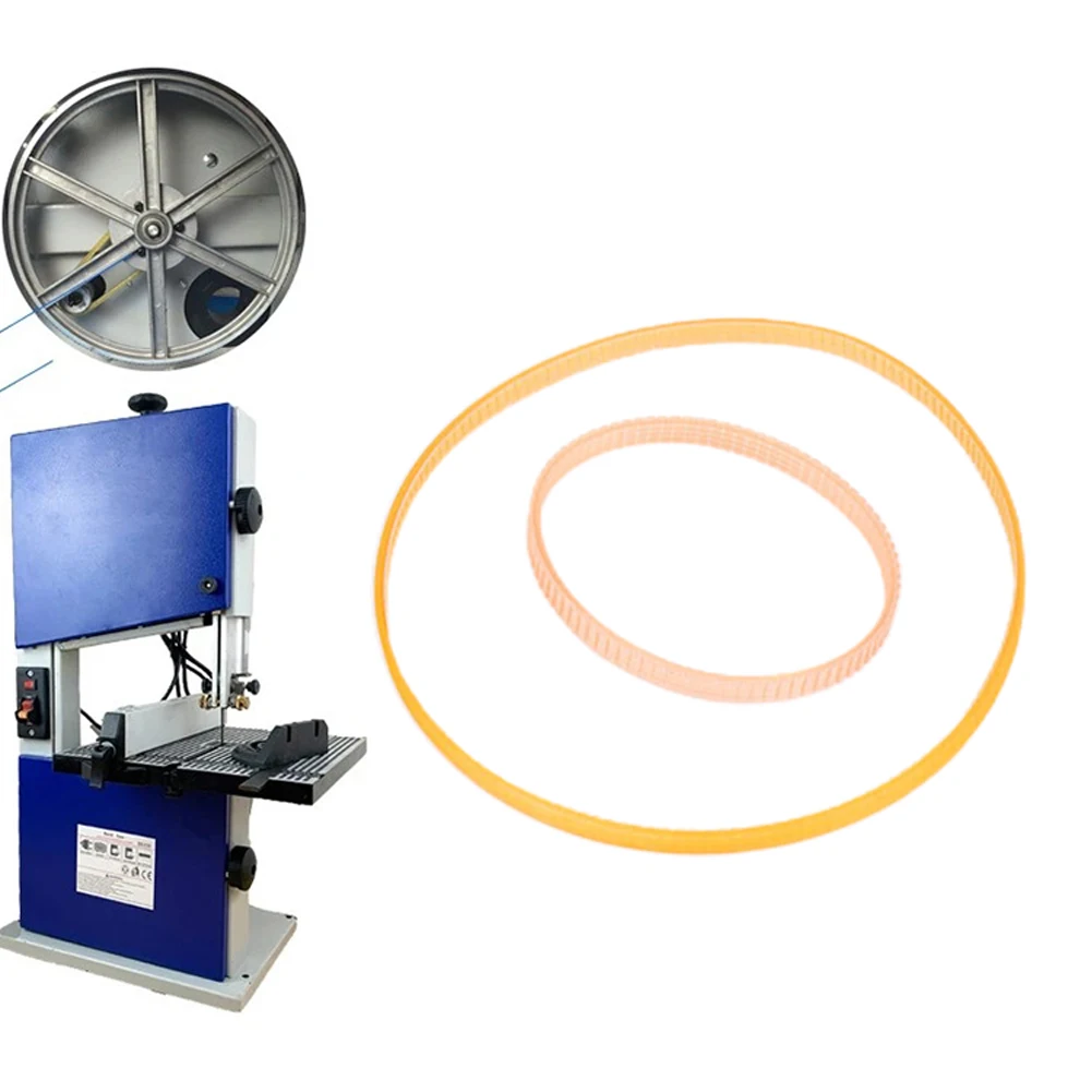 Motor konveyör bant v-nervürlü kemer ağaç İşleme Band testere Motor 10/12 inç kemer kayışı yuvarlak kayış Motor tahrik kayışı