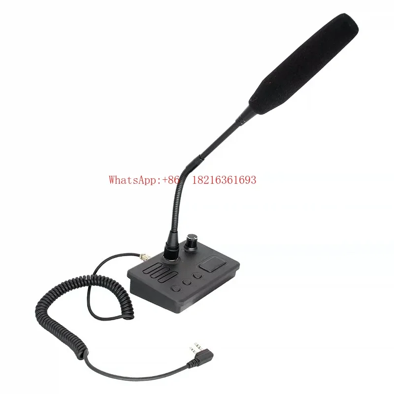 New Arrival K-head Walkie-talkie, Desktop Microphone, School Speech Gooseneck Meeting Room K6/TK11/uv2plus/5RH Microphone