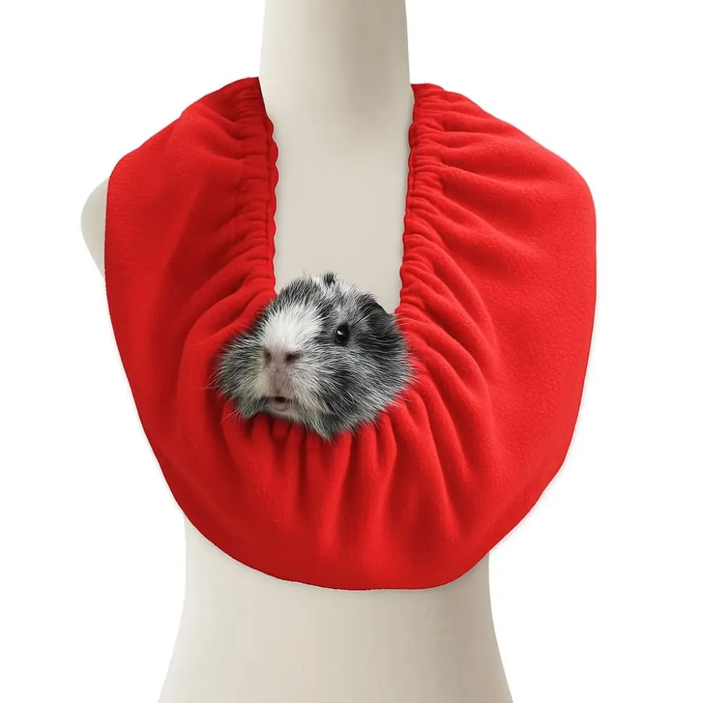 Carry Bag Polyester Guinea Pig Carrier Bag Breathable Soft Bonding Scarf Lightweight Small Pet Bag For Ferrets view 5