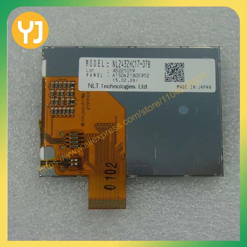 NL2432HC17-07B Brand New 2.7 Inch LCD Display Panel