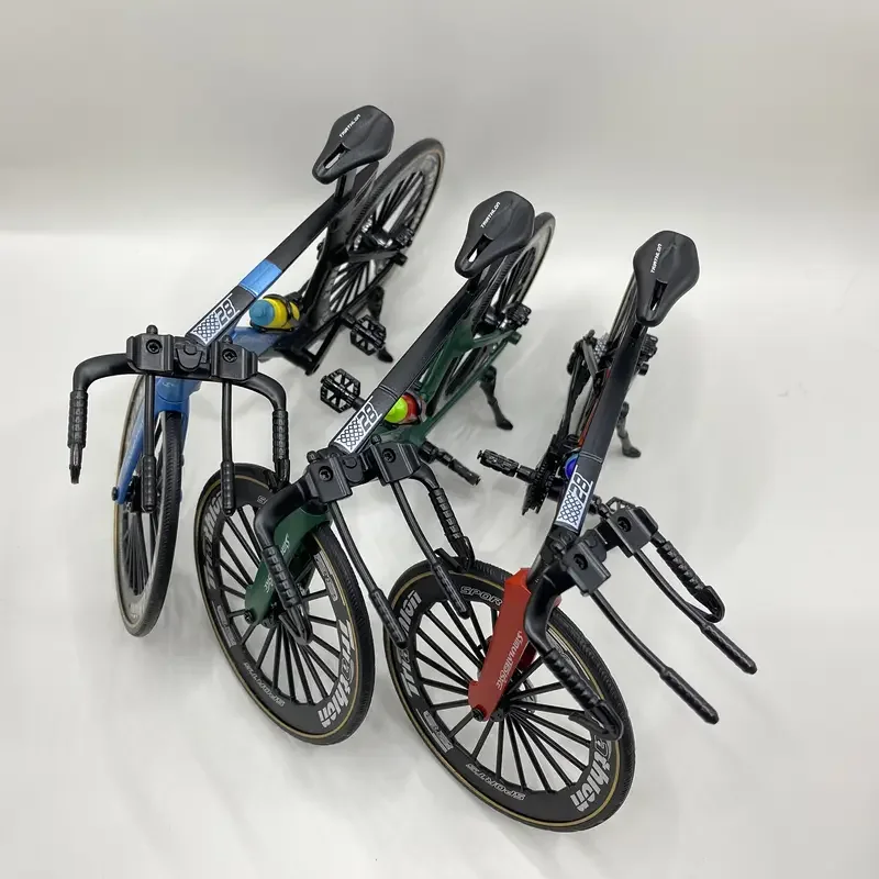 1:6 modèle Mini alliage vélo moulé sous pression en métal jouet vélos montagne doigt vélo Simulation Collection cadeaux jouets garçons