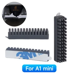 A1 Mini Nozzle Wiper for Bambu Lab A1 mini nozzle silicone wiper Hotbed Mounted Scrubbers for Bambulab A1 Cleaning Tool