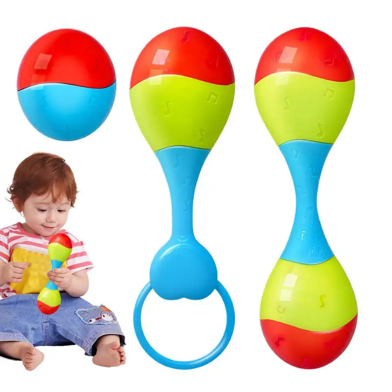 Kids Maracas Shakers Shaker Musical Percussion Instrument Educational Learning Sand Hammer Noisemaker For Adults Kids Babies