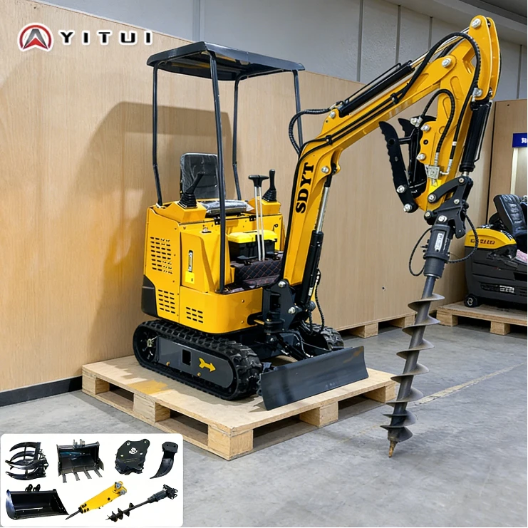 

New1.7 Ton Compact Mini Excavator With Kubota Engine Ce Certified Hydraulic Digging Machine Fast Delivery Customized