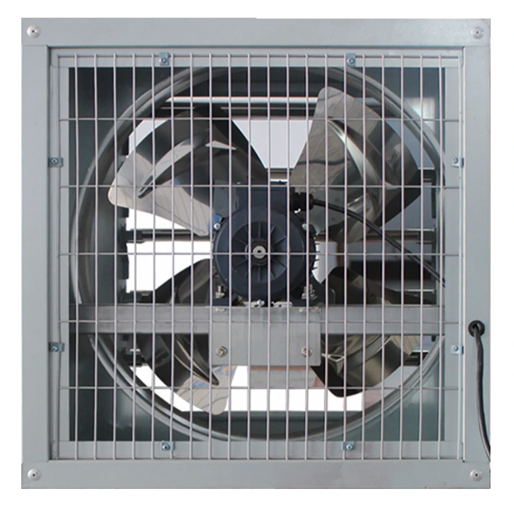 

Factory Greenhouse Air Circulation Ventilador with Shutter Axial Flow Fans Industrial Air Extractor Fan