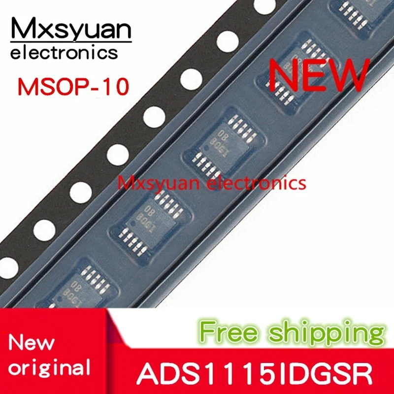 10pcs ~ 50 teile/los ADS1115IDGSR ADS1115IDGST ADS1115IDGS ADS1115 MSOP10 Neue original
