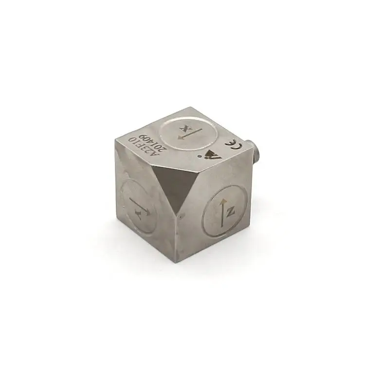 A23F10 10 mV/g Three-dimensional Three-axis 1/4-28 Quad-core Output General Purpose IEPE Triaxial Accelerometer