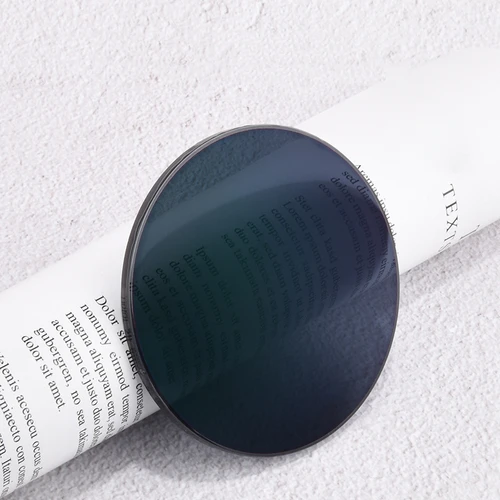 Imagen 2 del producto Lentes solares grises de alta calidad 1,56 1,61 1,67 miopía hipermetropía óptica de astigmatismo personalizada lente asférica de resina graduada