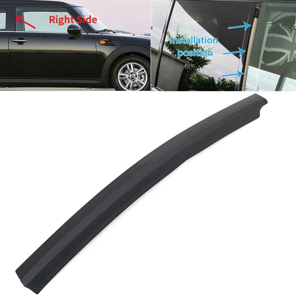 

51137167236 Car Right Window Door Side Column B Pillar Trim Panel Cover Seal Strip For MINI Clubman R55 2007-2015 LCI 2009-2014