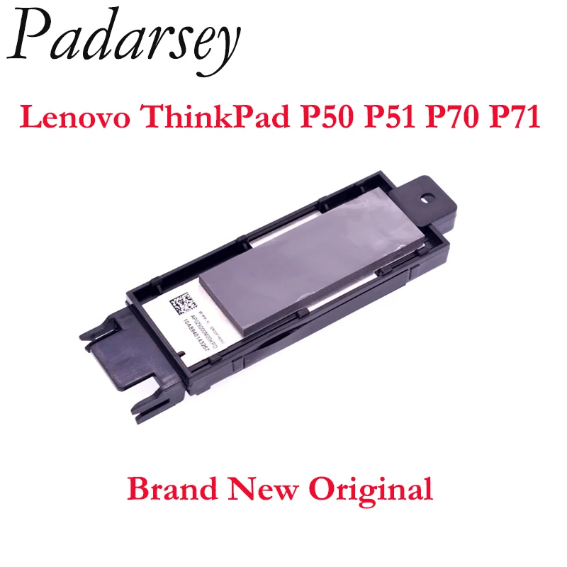 Padarsey Brand New Nvme PCIe NGFF 2280 M.2 SSD Tray Caddy Bracket Cover with HeatSink for Lenovo ThinkPad P50 P51 P70 P71