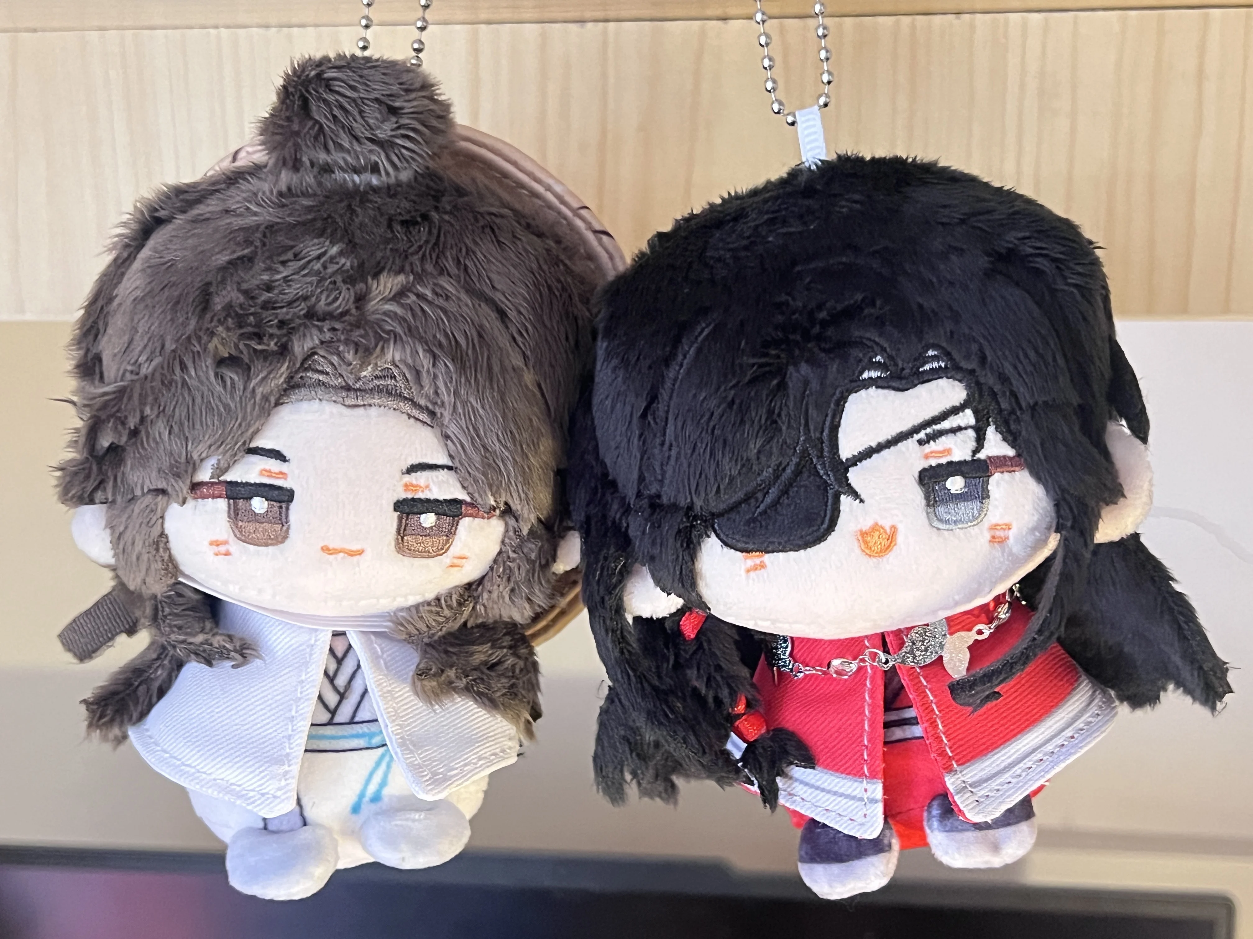 天官賜福ぬいぐるみ 神の祝福 華城 謝憐 清玄 マスコットコスチューム ぬいぐるみ 10cm ドール コスプレ キーホルダー ペンダント用