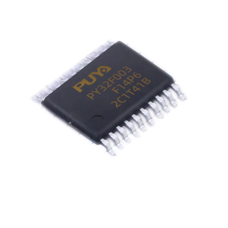 

Новый оригинальный 10 шт./лот Puya 32-битный MCU PY32F003F14P6TU 32-битный ARM ® Кортекс ® -M0+ Интегральная схема микроконтроллера PY32F003