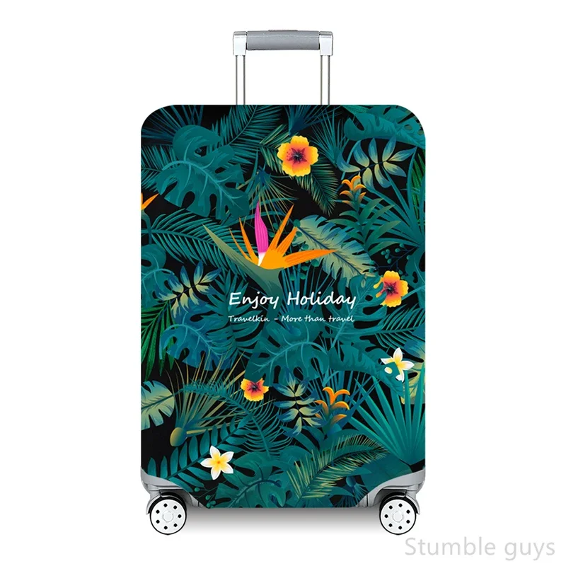 

Stretchy Washable Luggage Sleeve Protective Dustproof Durable Suitcase Cover Useful Travel Accessory Fits Rolling Luggage