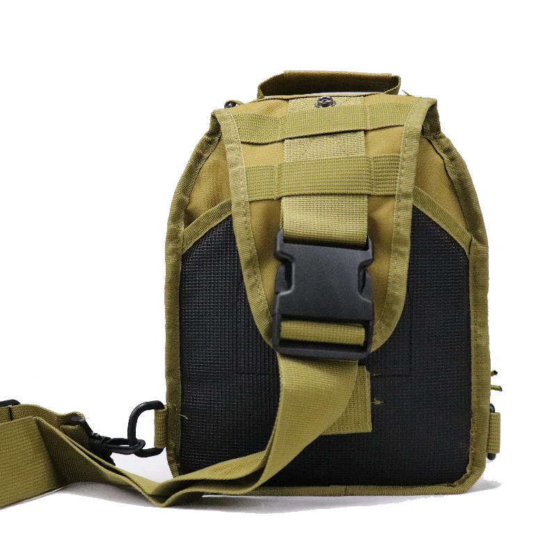 600D Nylon Tactical Chest Bag Hunting Molle Bag Outdoor Sport Crossbody Shoulder Bag For Hiking Camping Travel Cycling Backpack