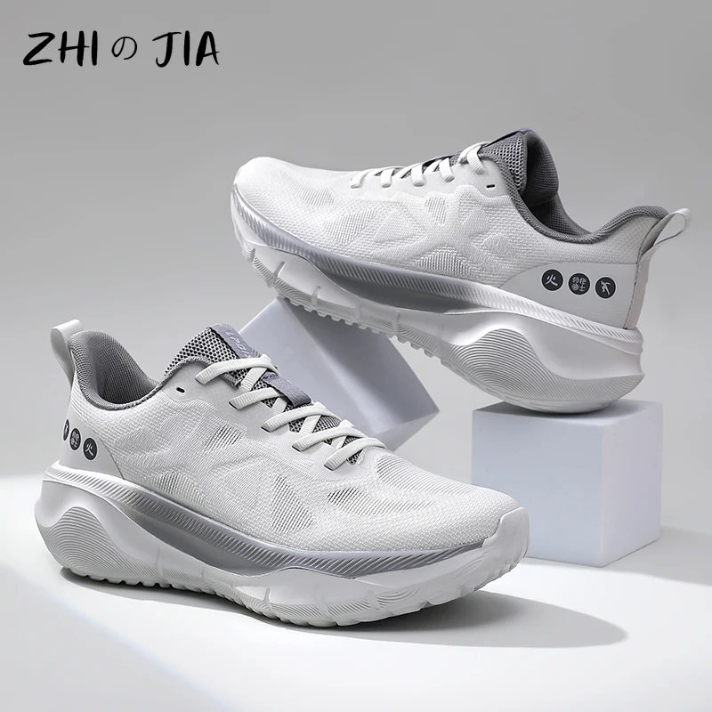 

Мужские уличные кроссовки высокого качества, весенне-осенняя новая дышащая спортивная обувь с сеткой, легкая обувь для бега и фитнеса