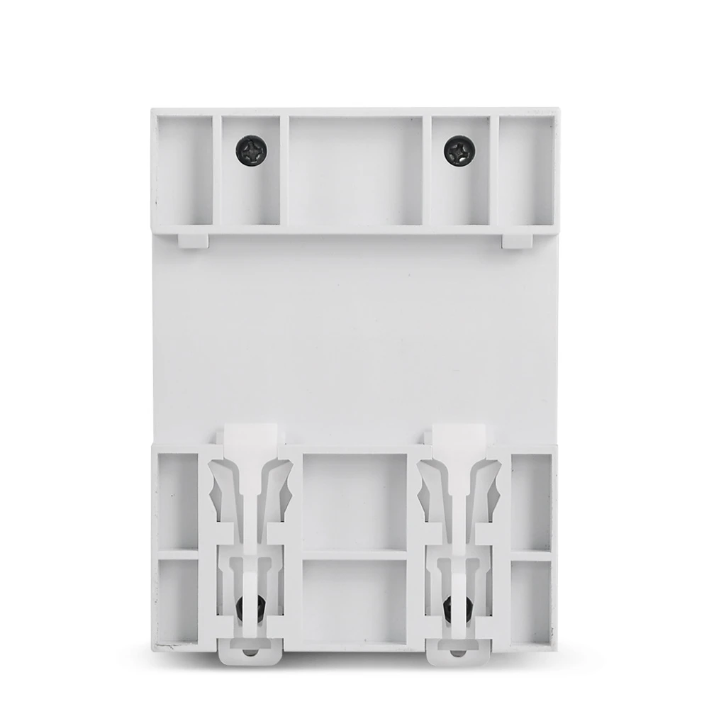 Backlights LCD Display Din Rail Three Phase AC 380V 80A  Voltage Surge Protector Relay with Limit Current Protection