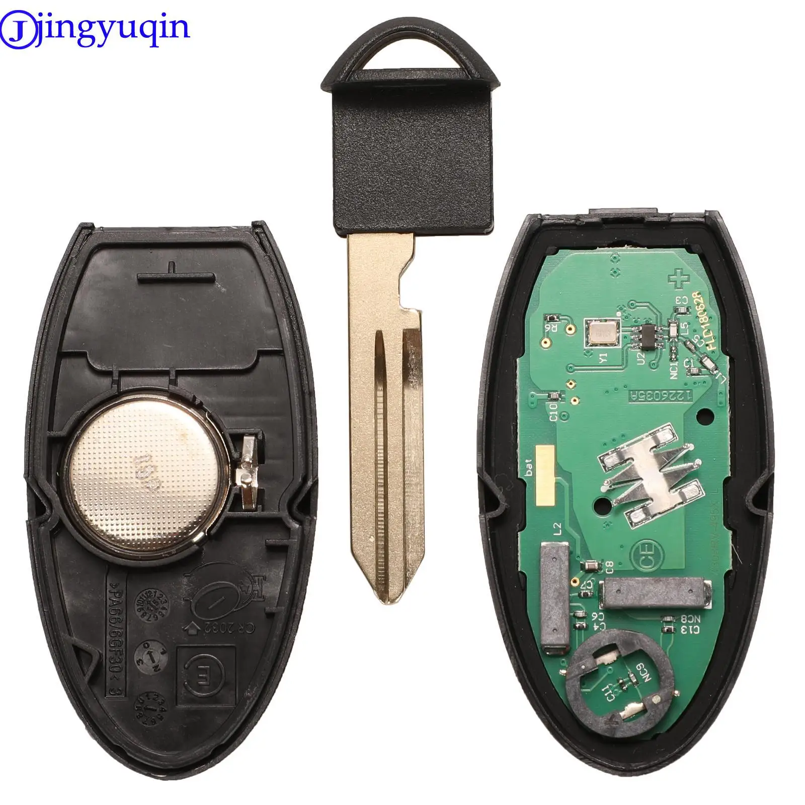 jingyuqin TWB1J701 85E3-1HH0D Remote Car Key 315MHz ID46/pcf7952 For NISSAN March Sunny Tiida Livina Sylphy Altima Maxima