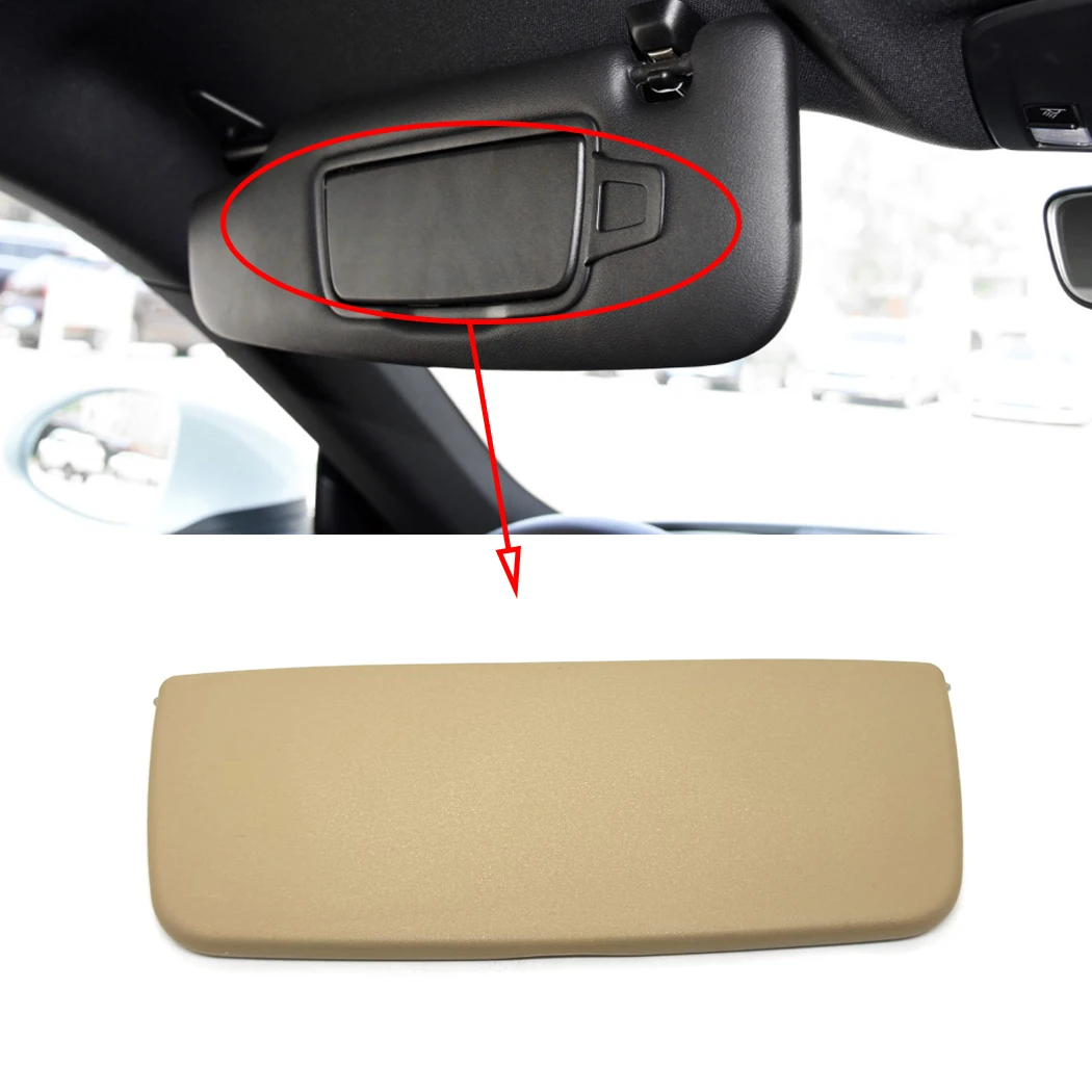 

Left Right Sun Visor Vanity Mirror Cover For Porsche Boxster Cayman Carrera 911 981 982 991 718 982857551,982857551T,982857551AR