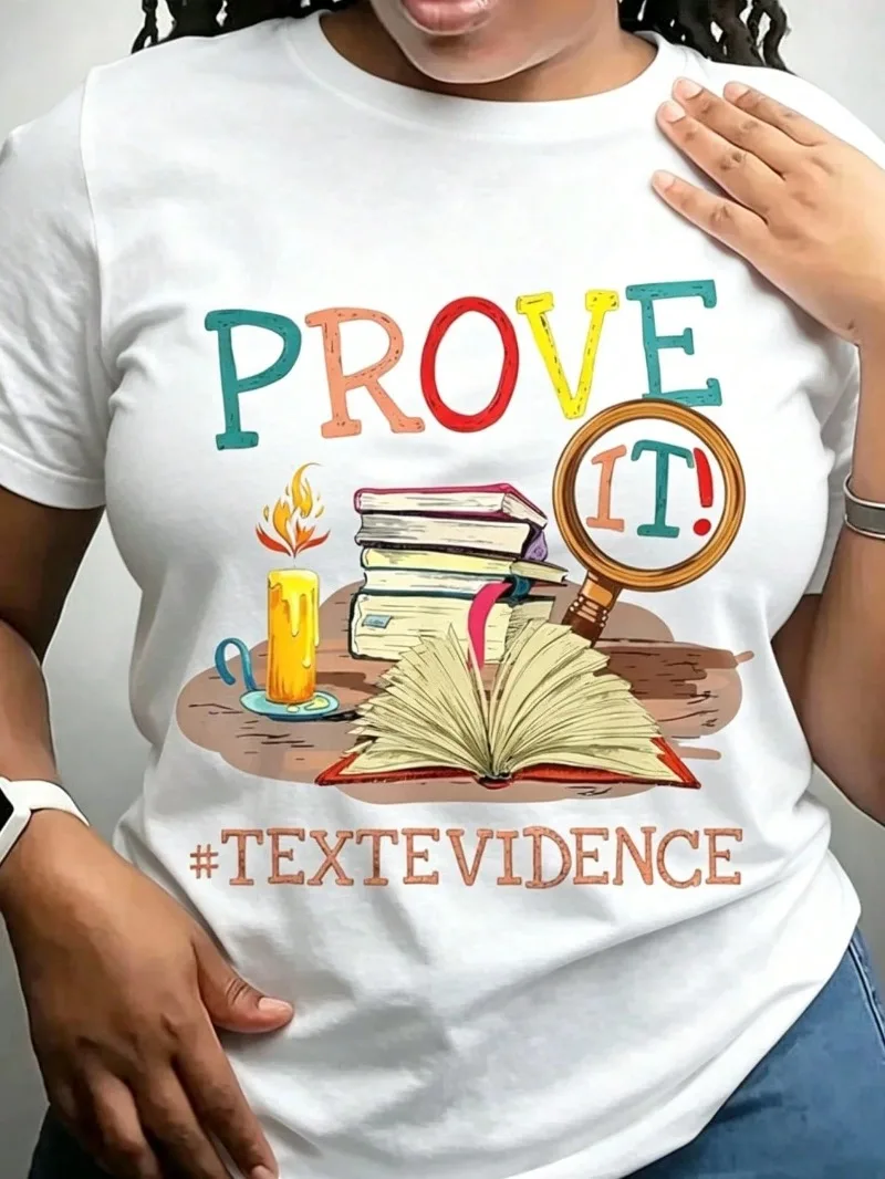 Motivational Quote TShirt Book Reading Graphic Print Casual Wear Positive Message Top Creative Lifestyle Fashion Shirt Gift Idea