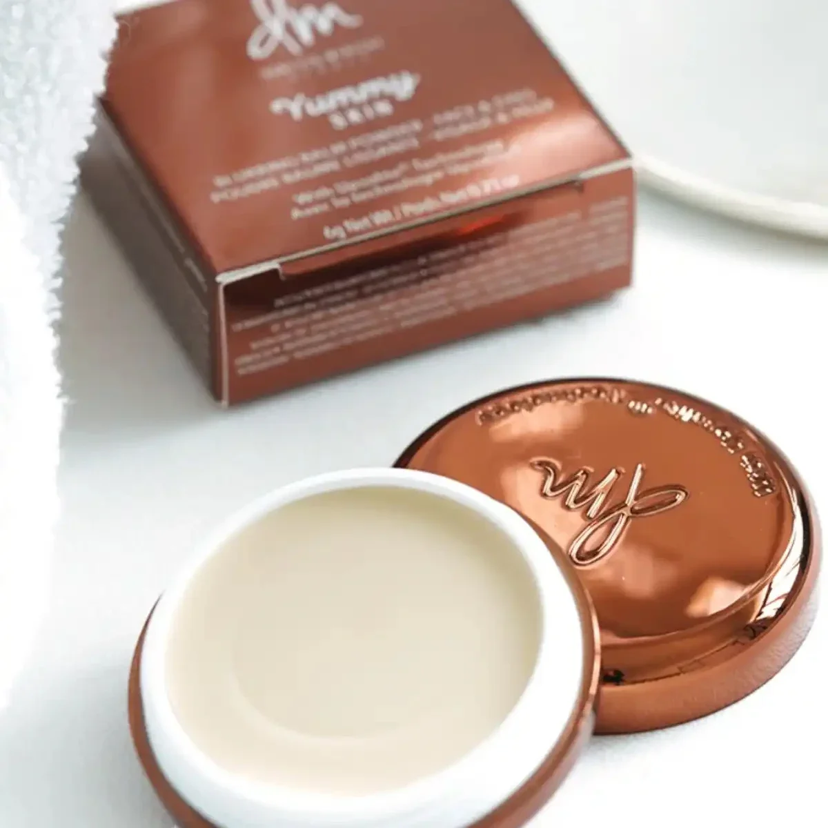 6g tamanho da amostra base de pele deliciosa maquiagem desfoque bálsamo em pó rosto primer óleo-controle fosco pré-maquiagem essência primer cosméticos