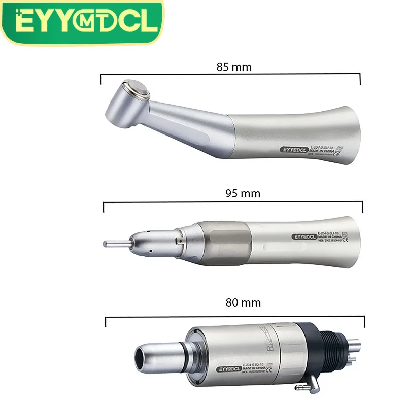 Dental Low Speed Handpiece Contra Angle Straight Air Motor 2/4 Holes Electric Micromotor polishing Dentists Equipment Handpiece